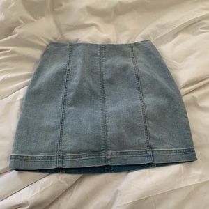 Wild fable jean mini skirt